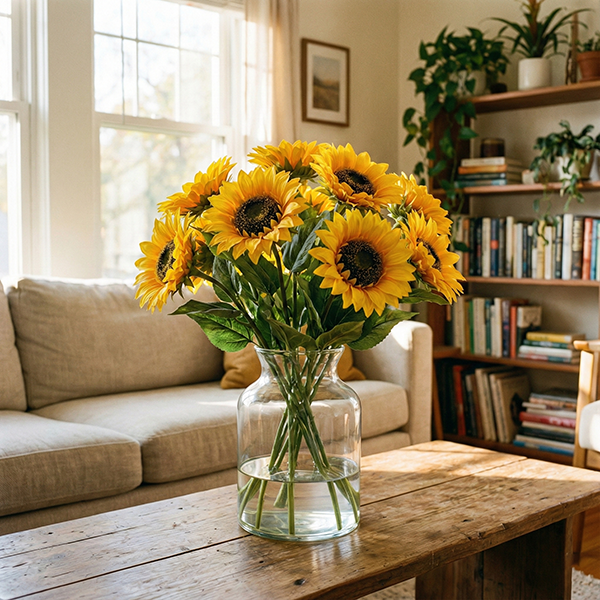 fake Sunflowers detail