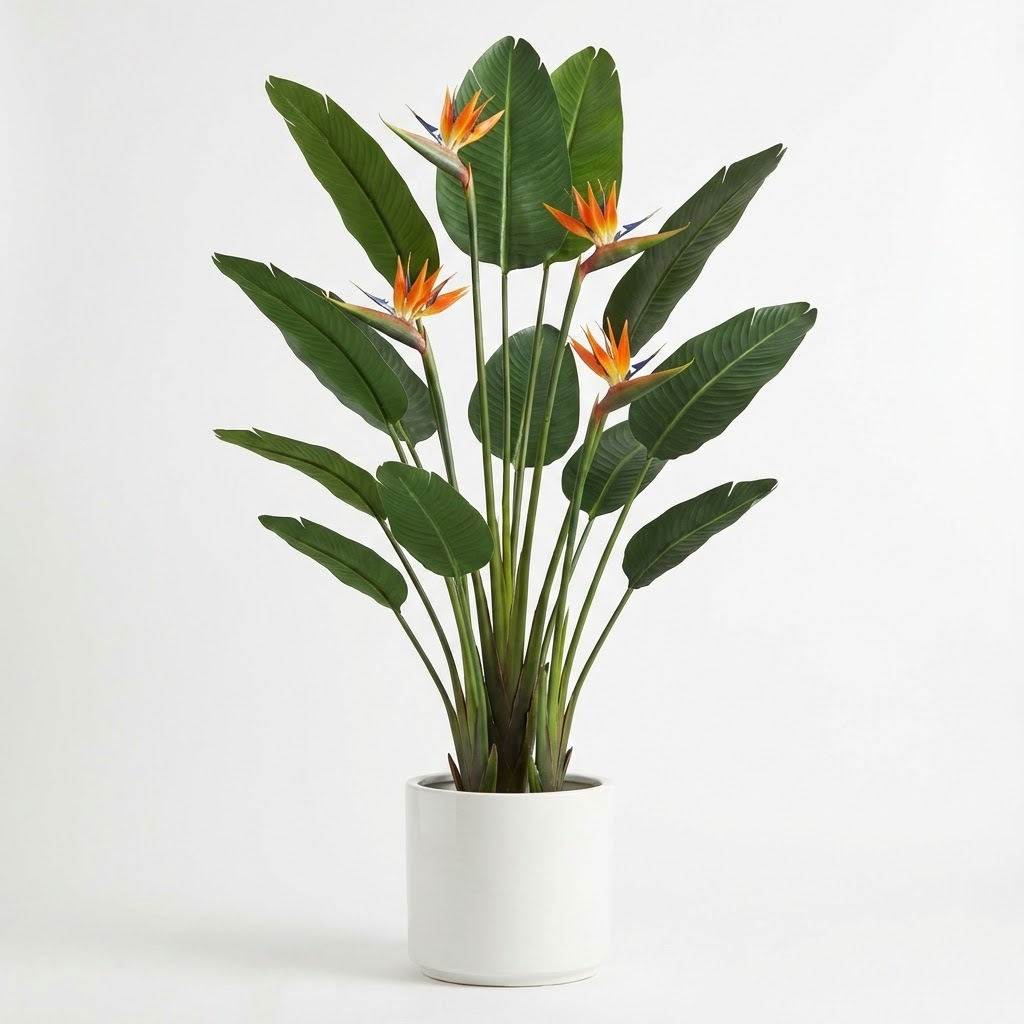 Faux Bird of Paradise Plant