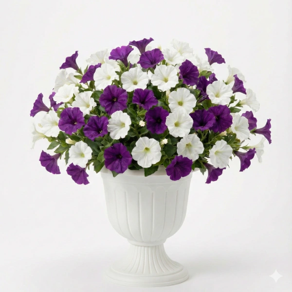 artificial petunias for outdoors