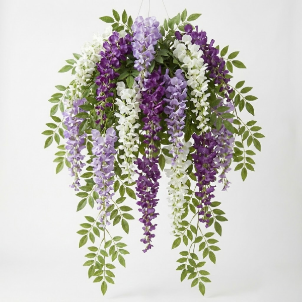 artificial wisteria for outdoors