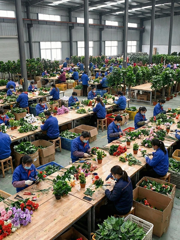 TwinkleTrees artificial plant factory production line