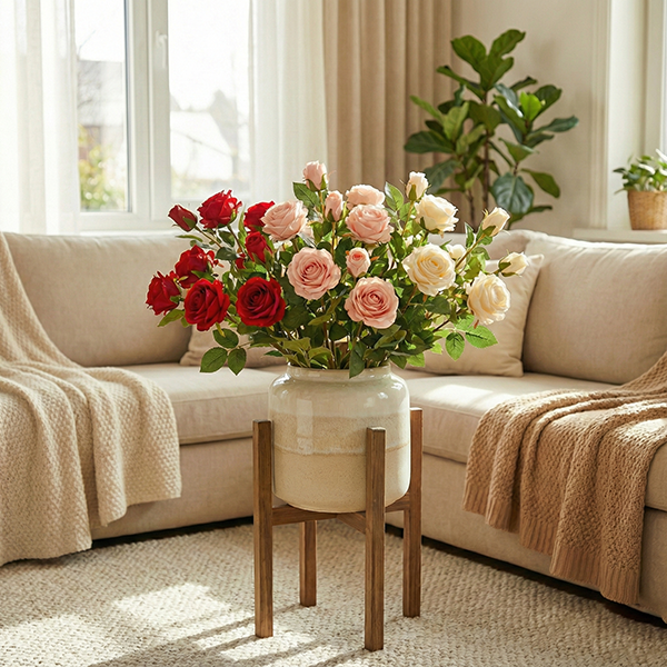 Artificial Rose detail